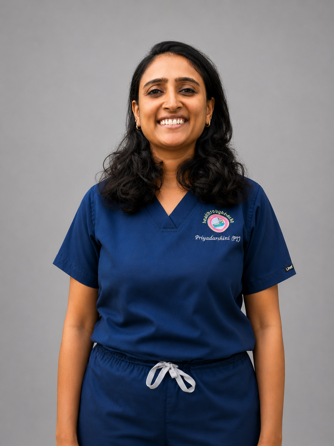 Priyadarshini, lead physiotherapist at Healthroughtouchh, Neotown